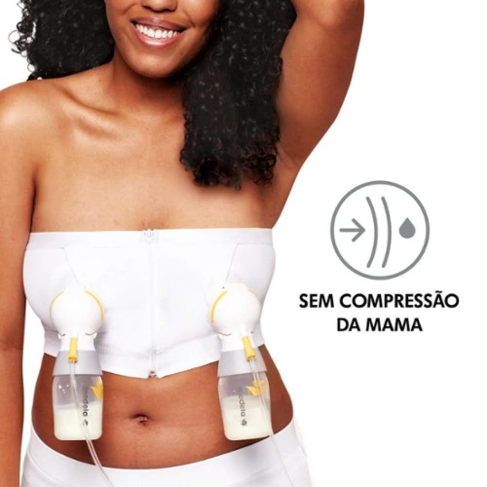 Top de Extração Fácil Hands Free XL Branco - Image 4