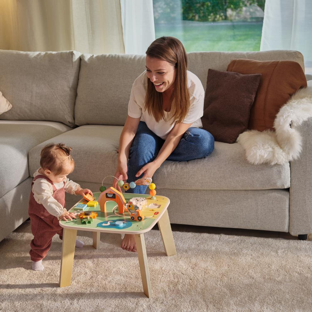 Mesa de Atividades em Madeira Tiny Love Farmers Funday - Image 9