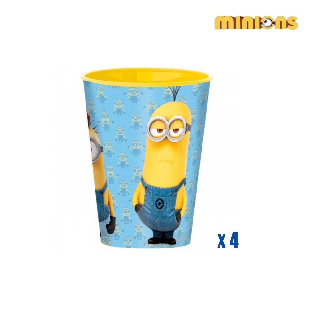 Kit para Festa de Plástico Minions - 12 Peças - Image 3