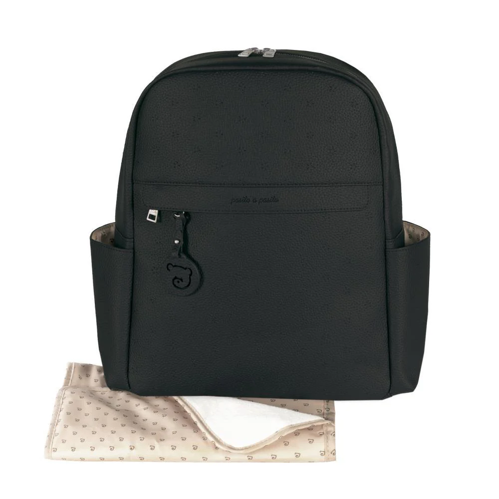 Mochila com Bolsos Pasito a Pasito London Black - Image 9