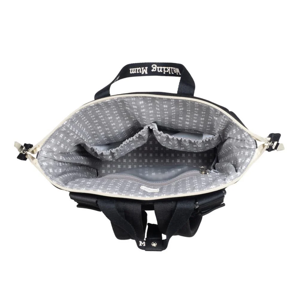 Mochila Walking Mum Eco-Mum Black - Image 8