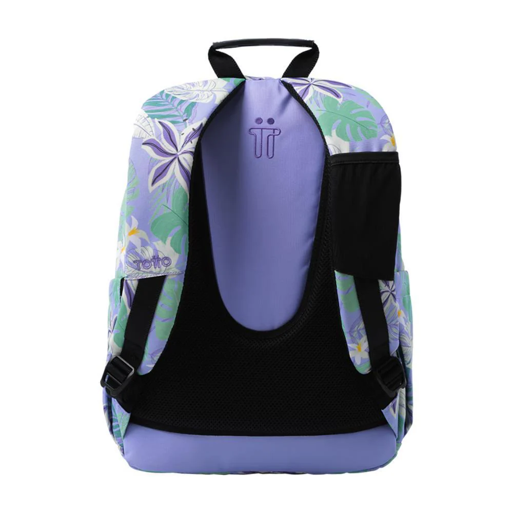 Mochila Grande Totto Acuarela Lilás 44cm - Image 4