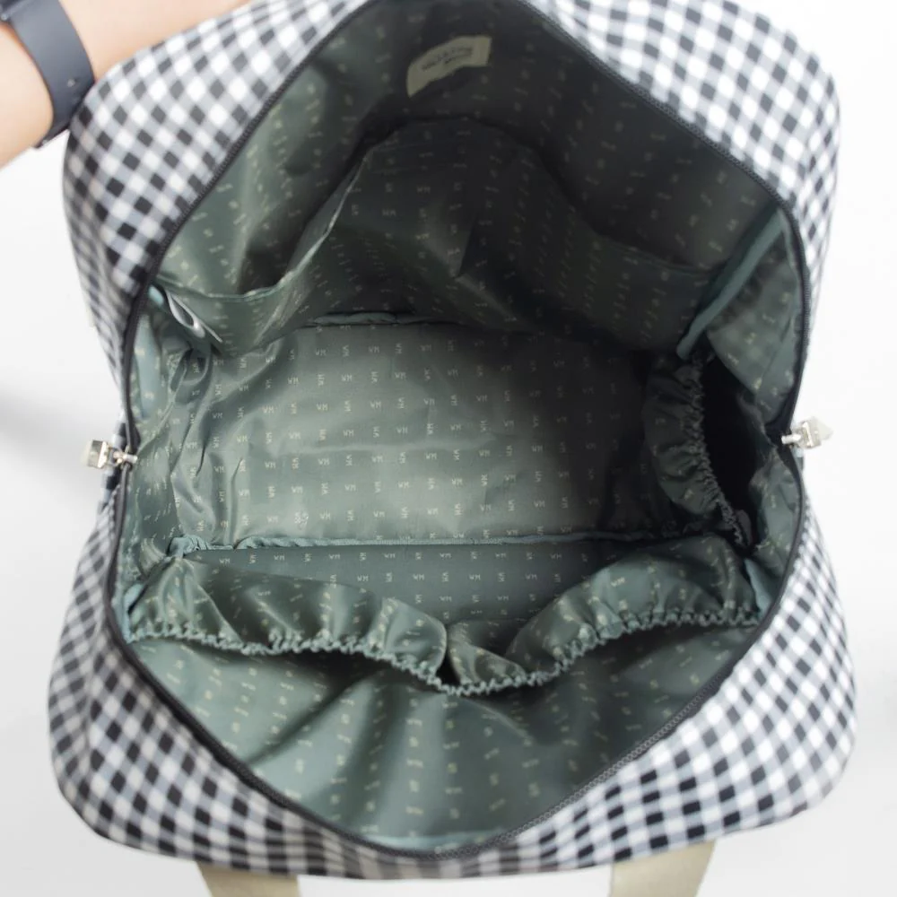 Mochila Walking Mum I Love Vichy Preto - Image 11