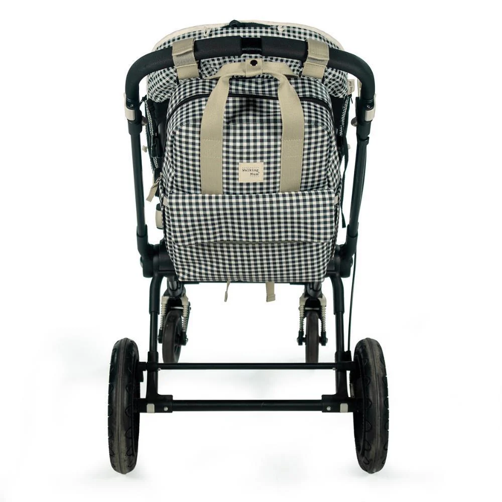 Mochila Walking Mum I Love Vichy Preto - Image 13