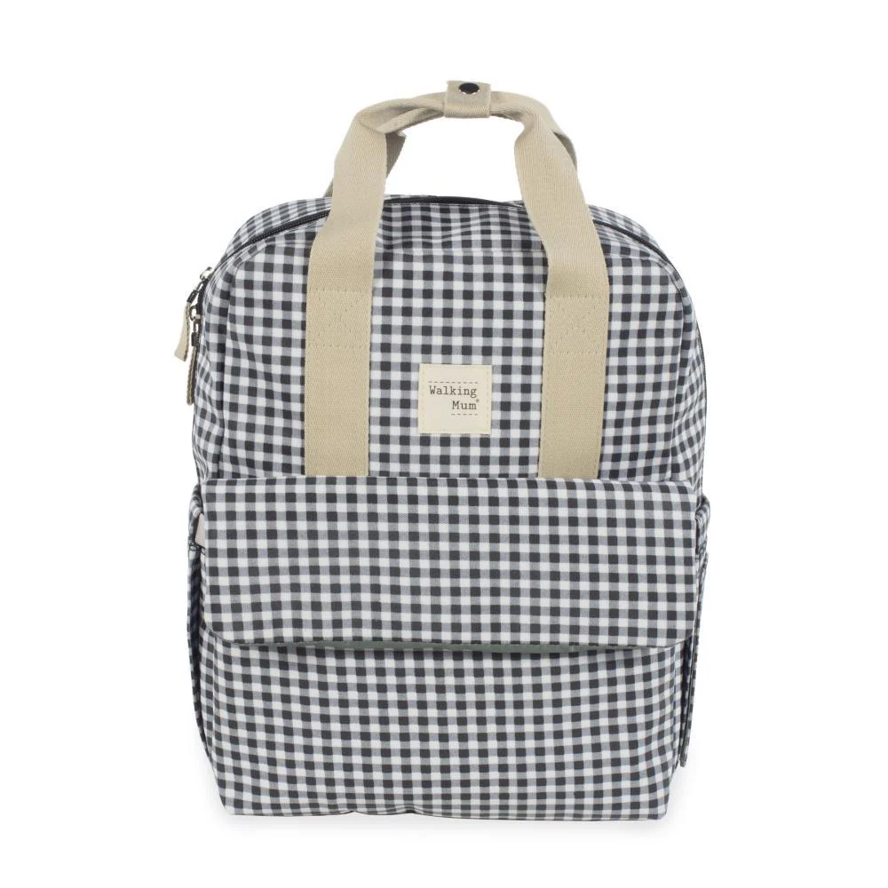 Mochila Walking Mum I Love Vichy Preto - Image 2
