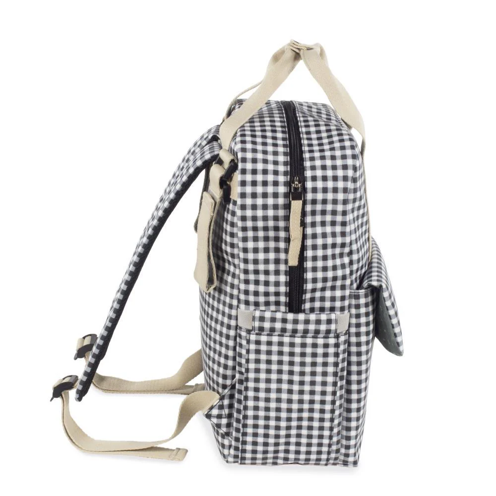 Mochila Walking Mum I Love Vichy Preto - Image 3