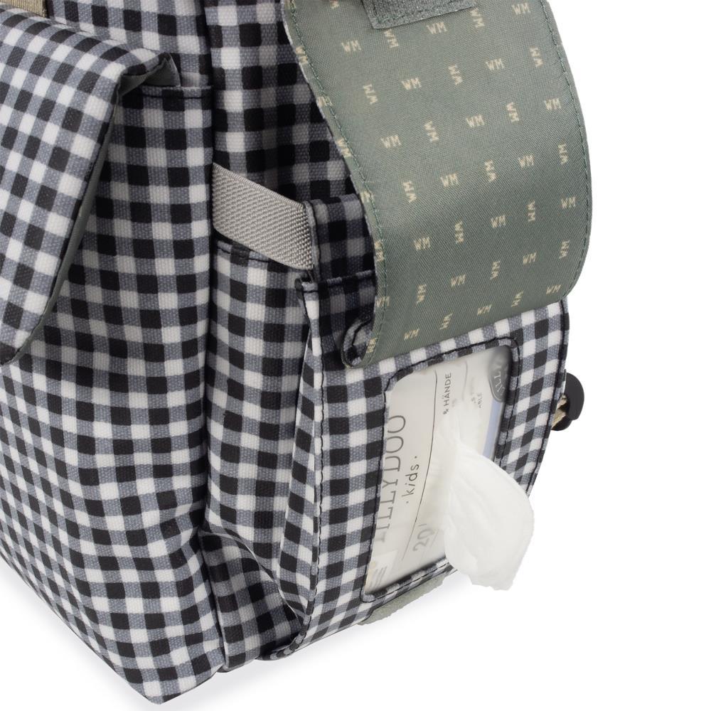 Mochila Walking Mum I Love Vichy Preto - Image 9