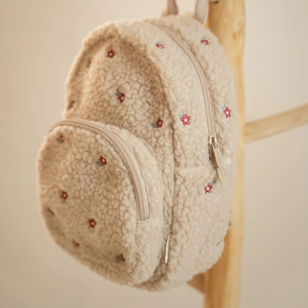 Mochila Little Dutch Teddy Sand 29cm - Image 5