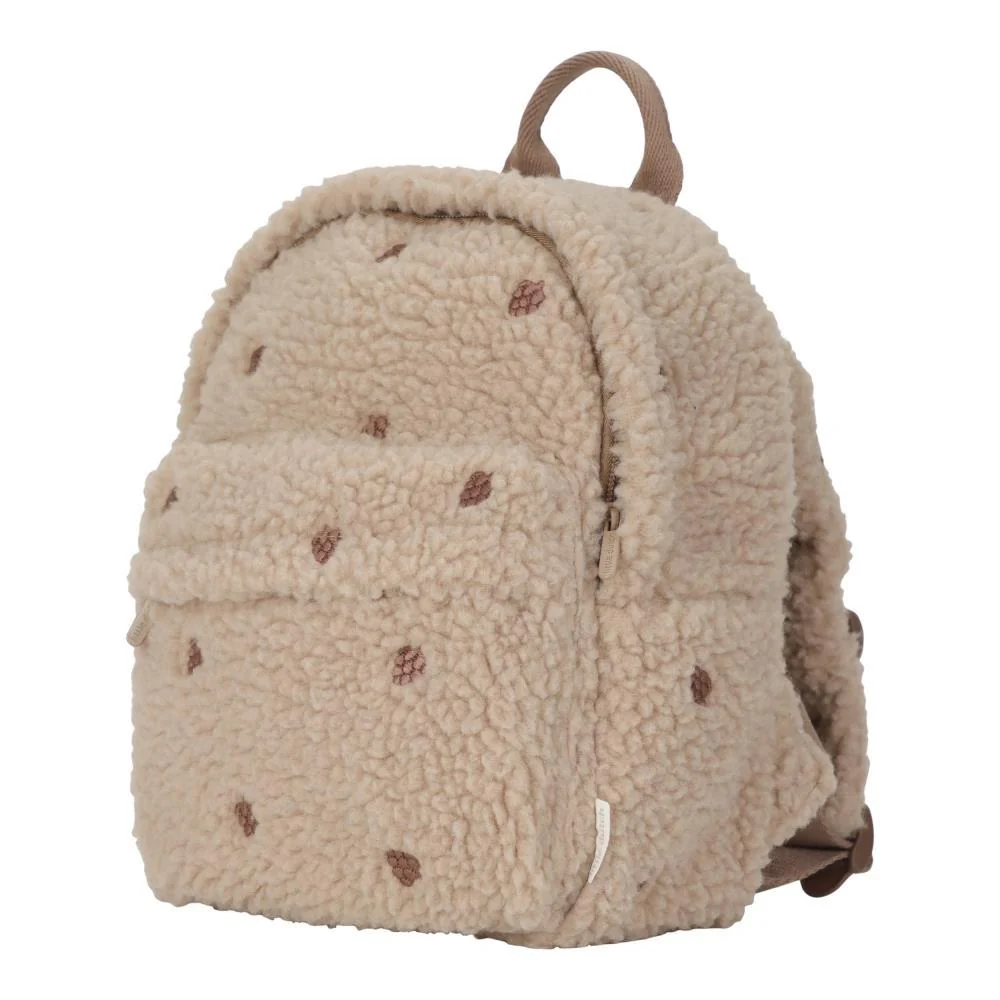 Mochila Little Dutch Teddy Taupe 29cm
