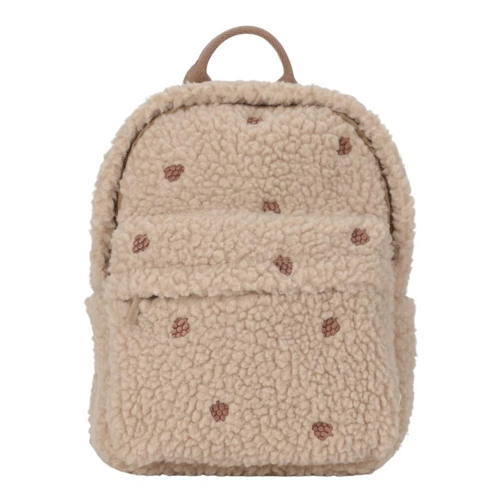 Mochila Little Dutch Teddy Taupe 29cm - Image 2