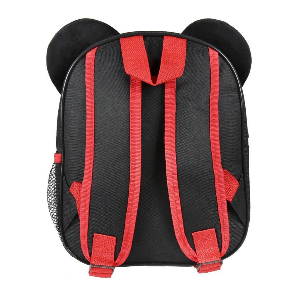 Mochila Mickey com Orelhas Preta 29x23cm - Image 2