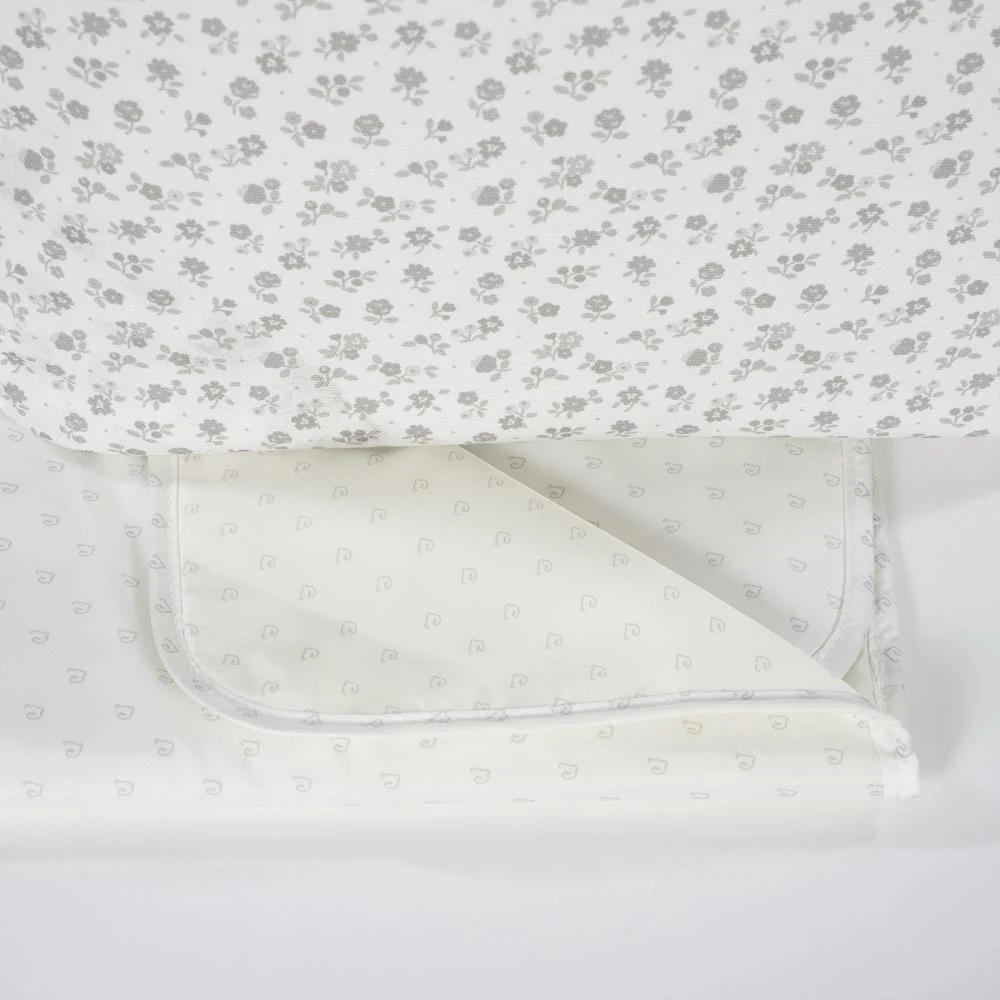 Mochila Pasito a Pasito Little Bloom Flowers Grey - Image 13