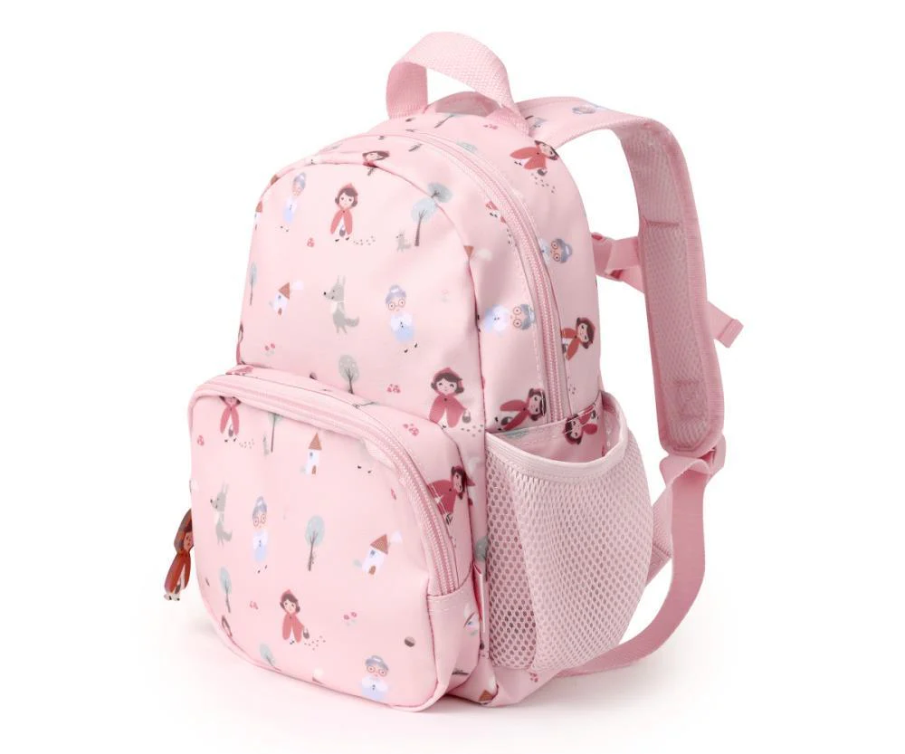 Mochila Pequena com Bolso Tutete Little Red 28x25cm - Image 2
