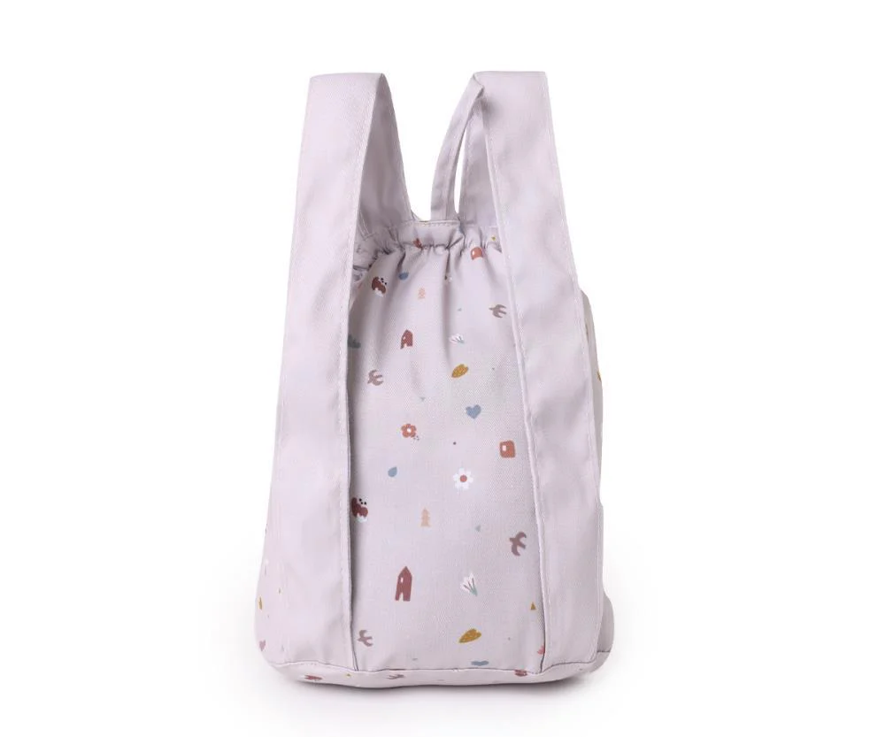 Mochila Pequena em Tecido Tutete Geometric Nature 29x27cm - Image 2