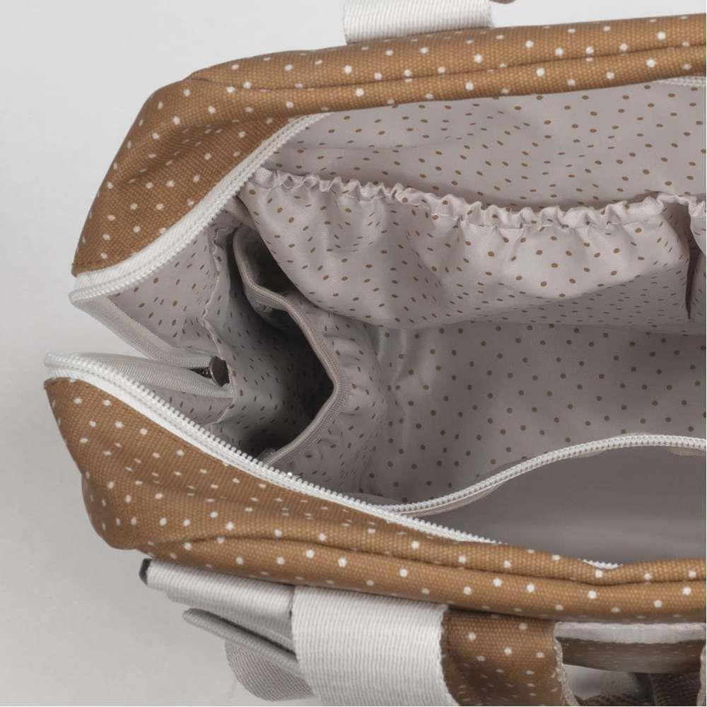 Mochila Walking Mum Polka Dot Poppy Cinnamon - Image 13