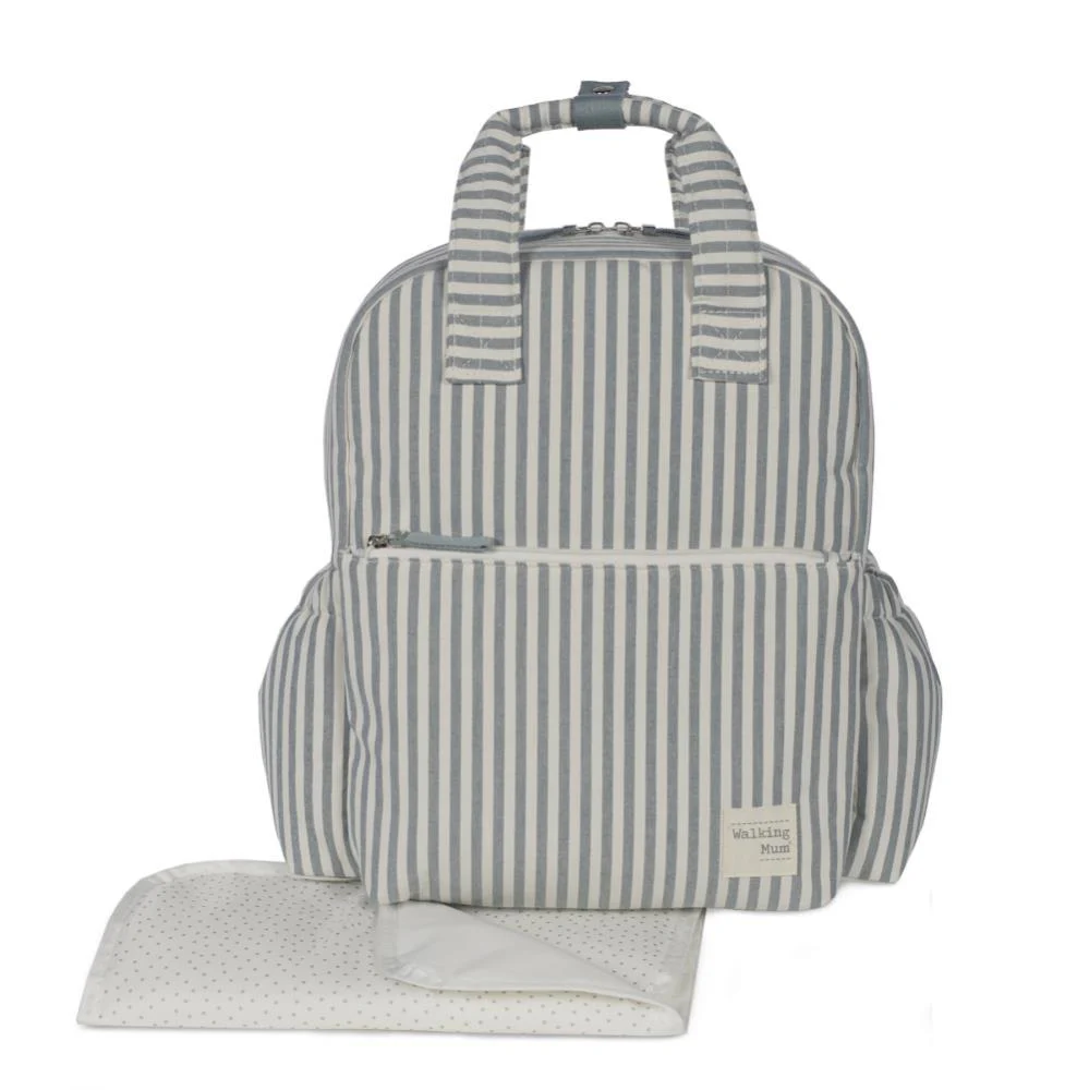 Mochila Walking Mum Praliné Strips Matcha