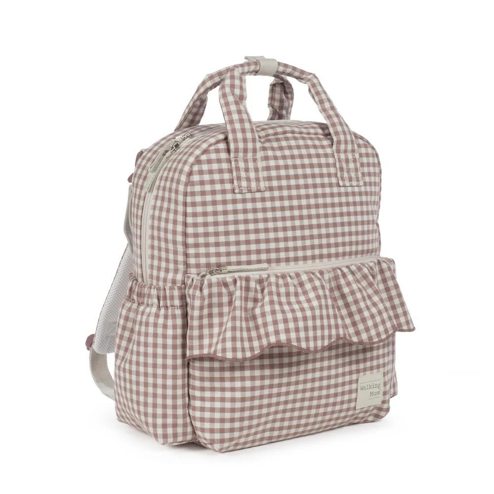 Mochila Walking Mum Praliné Vichy Moka - Image 3