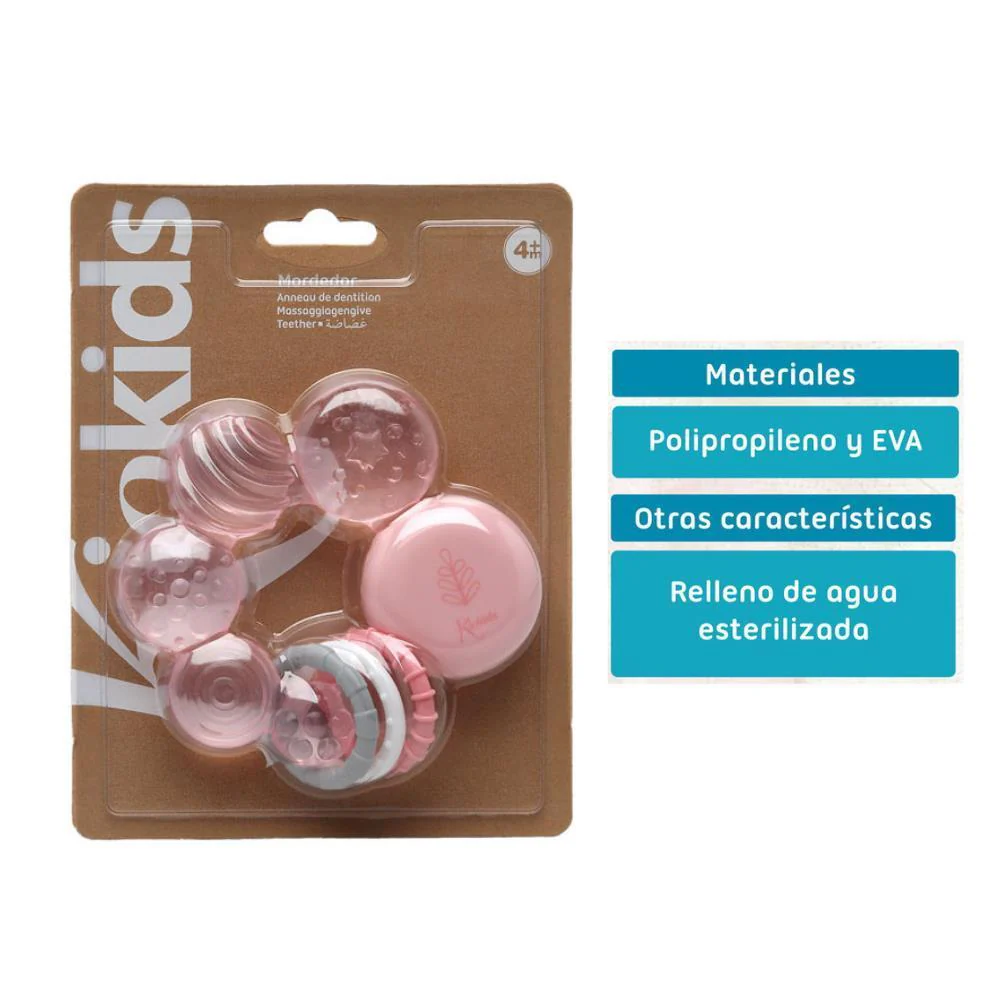 Mordedor de Frio KioKids Rosa - Image 3