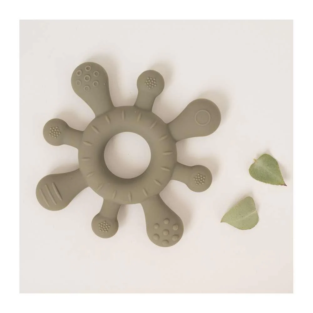 Mordedor Sensorial em Silicone Olmitos Verde - Image 2