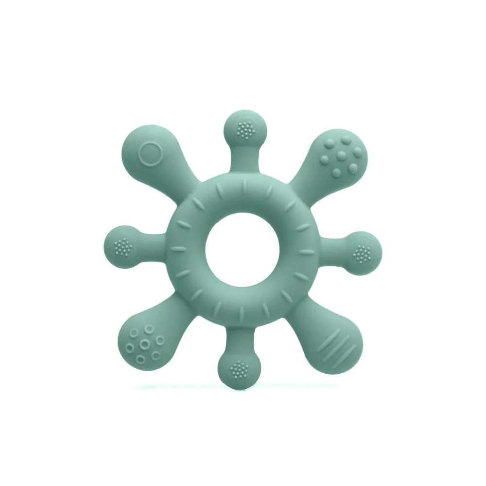 Mordedor Sensorial em Silicone Kiokids Sage