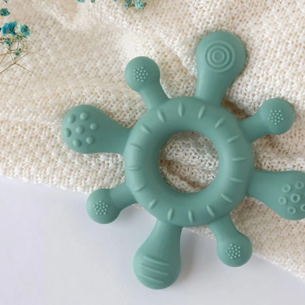 Mordedor Sensorial em Silicone Kiokids Sage - Image 3