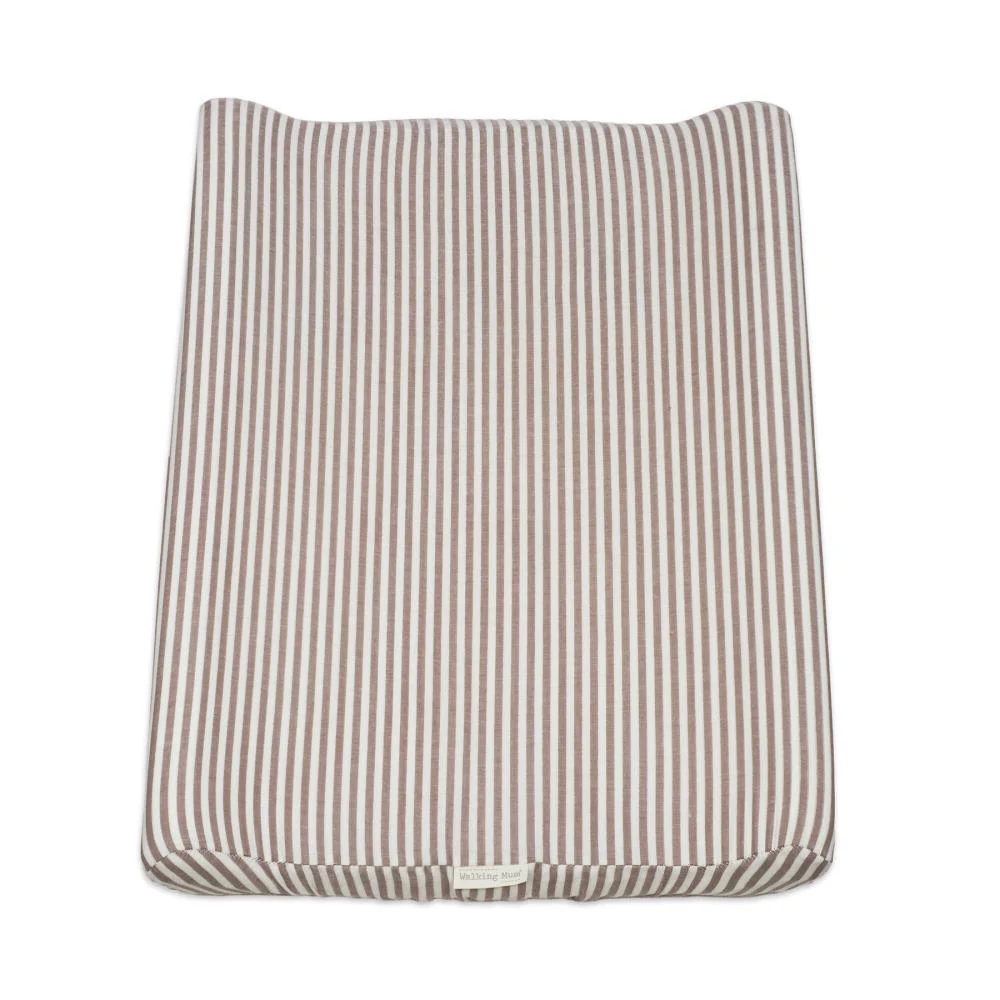 Muda Fraldas em Espuma com Forra Walking Mum Praliné Strips Moka - Image 3