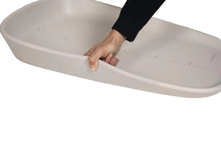 Muda Fraldas em Espuma EVA com Medidor Olmitos Taupe - Image 6