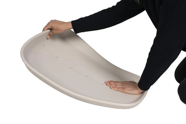 Muda Fraldas em Espuma EVA com Medidor Olmitos Taupe - Image 7