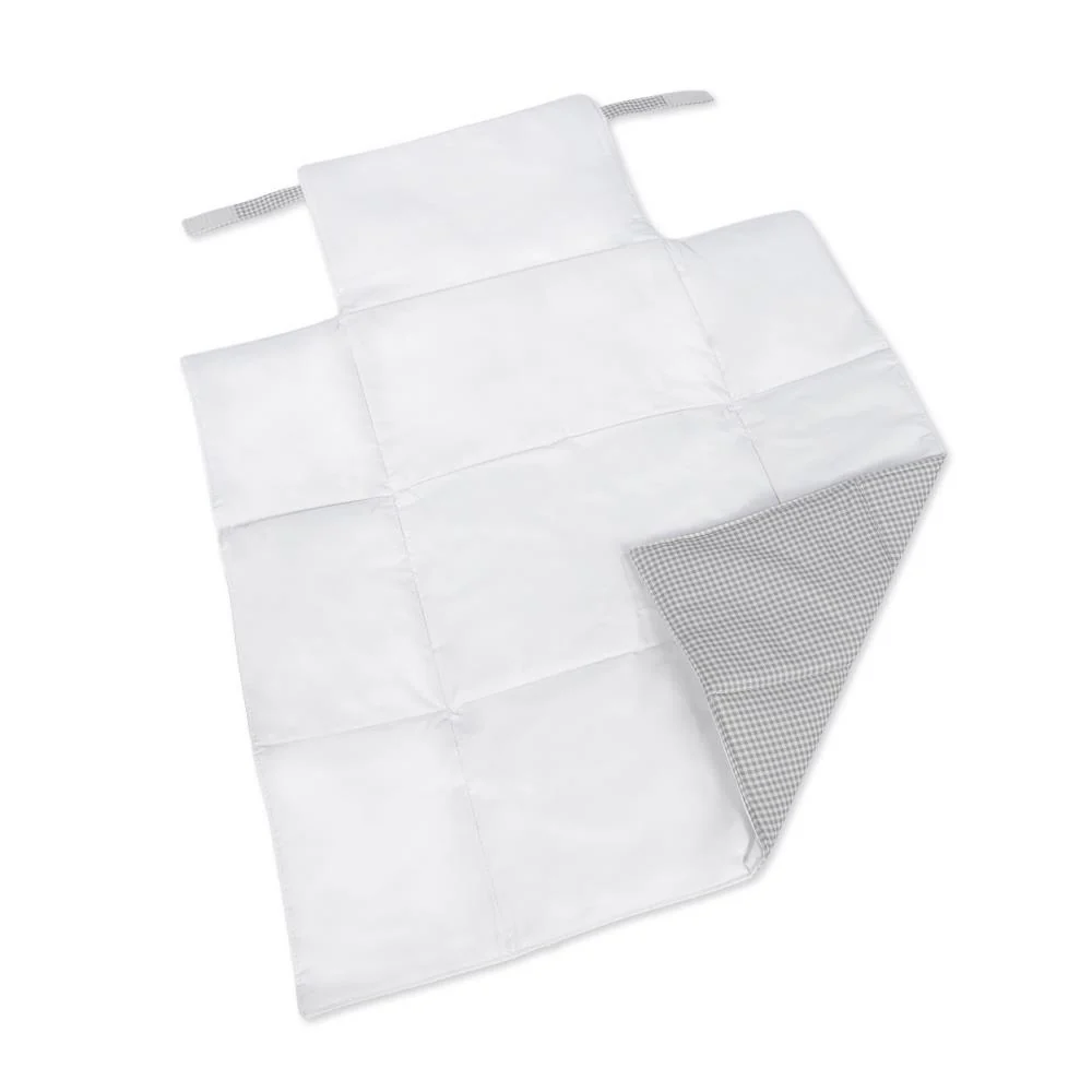 Muda Fraldas Pasito a Pasito Little Bloom Vichy Grey - Image 2