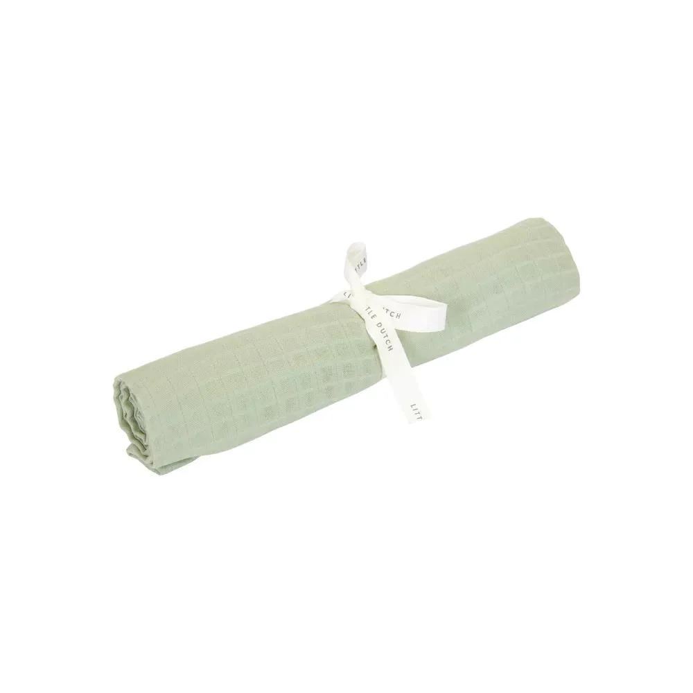 Musselina Little Dutch Sage 120x120cm