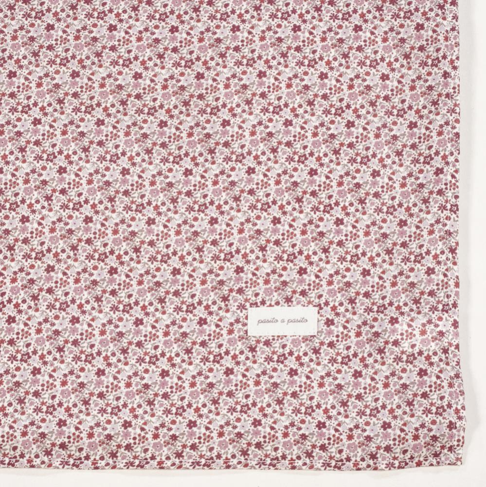 Musselina em Bambu Pasito a Pasito Cherry Flowers 120x120cm - Image 3
