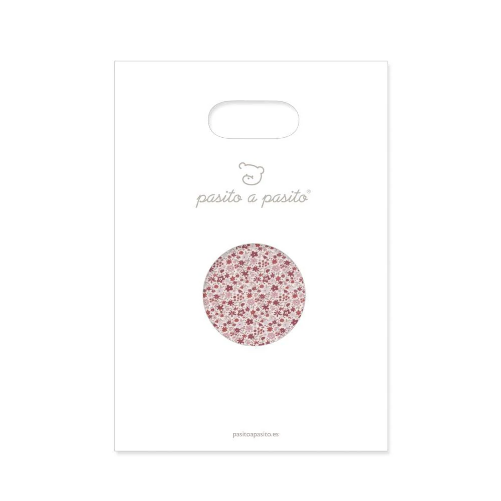 Musselina em Bambu Pasito a Pasito Cherry Flowers 120x120cm - Image 6