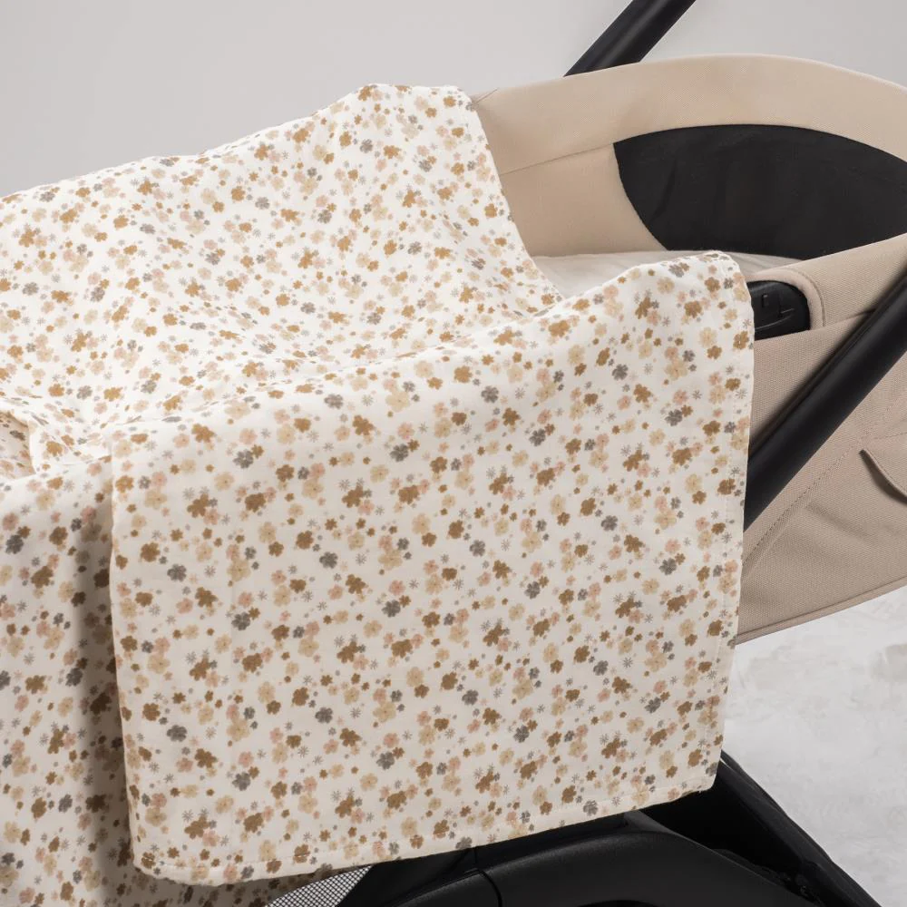 Musselina Pasito a Pasito Somerset Beige 120x120cm - Image 4