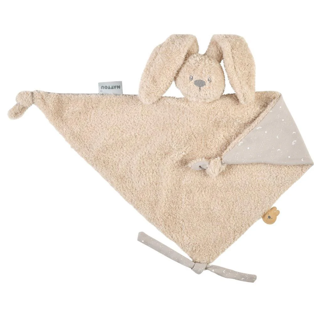 Nattou Lapidou Maxi Doudou Brilha no Escuro Teddy Sand