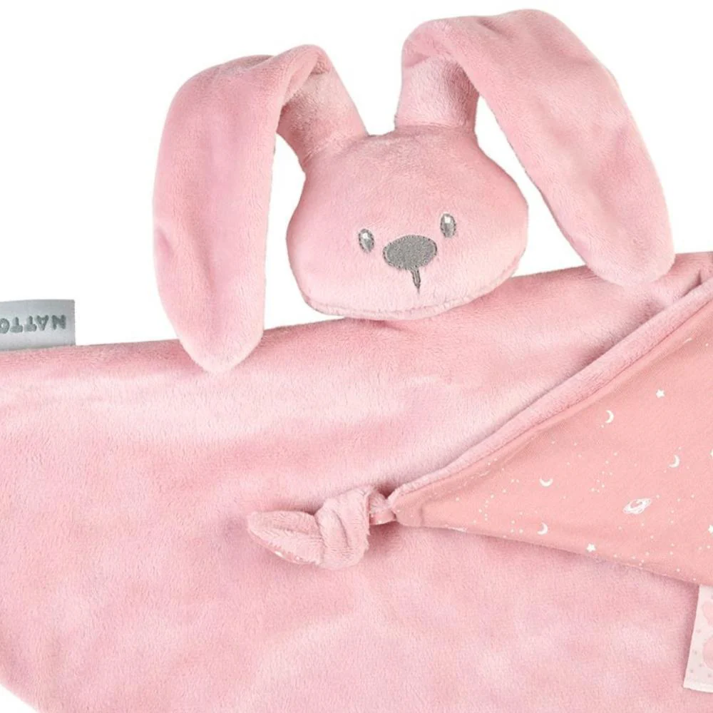 Doudou Nattou Lapidou Maxi Brilha no Escuro Rosa Velho - Image 2
