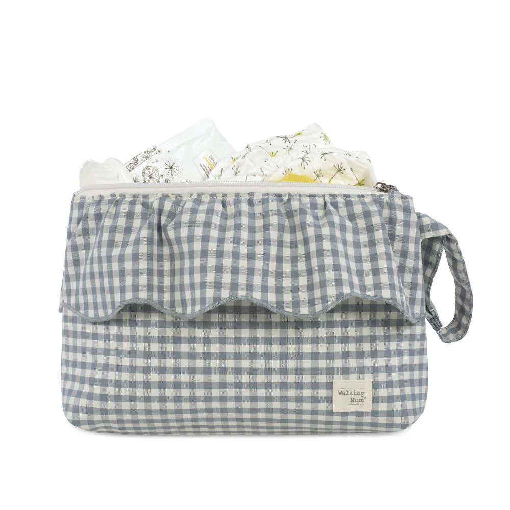 Necessaire Walking Mum Praliné Vichy Matcha - Image 2