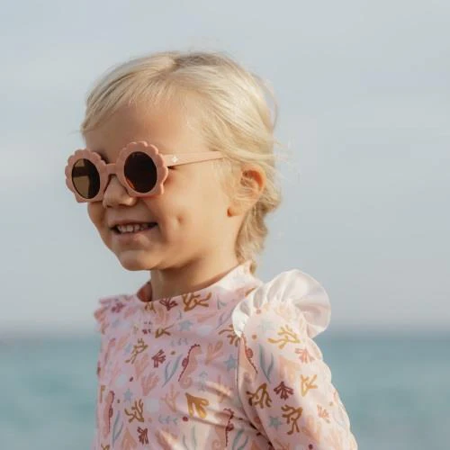 Óculos de Sol de Criança Little Dutch Schell Old Pink - Image 6