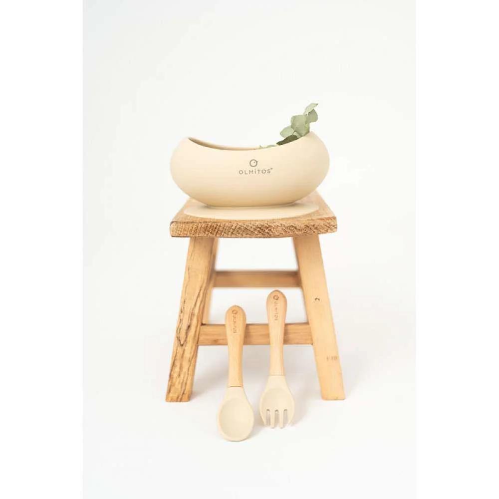 Conjunto de Alimentação em Silicone 3 Peças Sand - Image 4