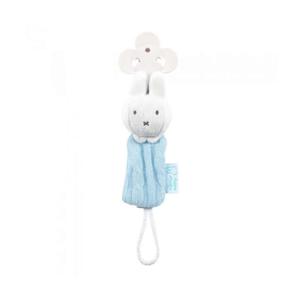 Fita para Chupeta com Clip Miffy Azul