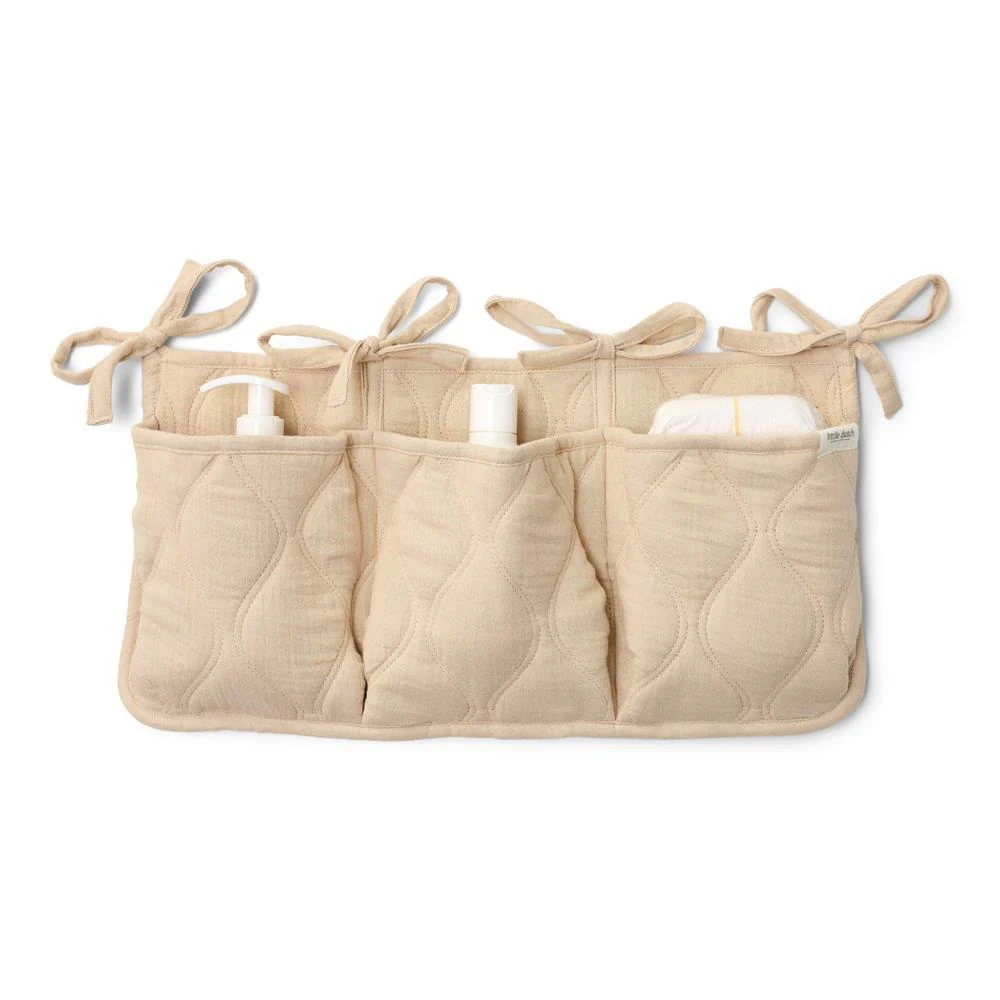 Organizador para Berço Little Dutch Pure Beige - Image 2