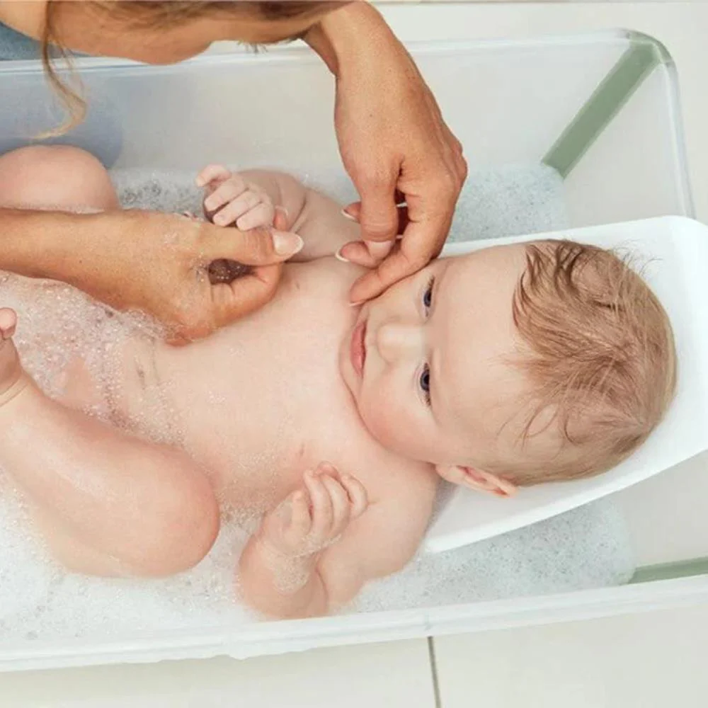 Pack Banheira Stokke Flexi Bath e Assento Ocean Blue - Image 7