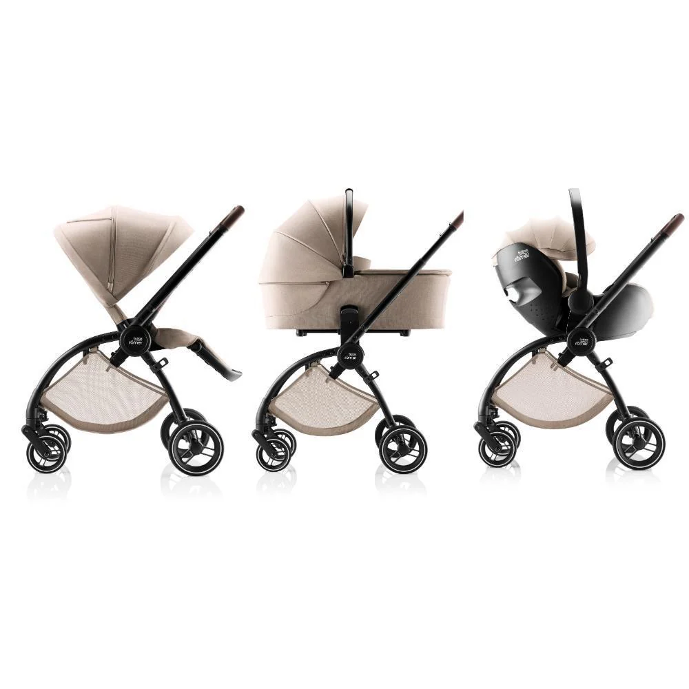 Pack Britax Römer Rio + Alcofa Rio + Baby-Safe Pro Style Teak - Image 2
