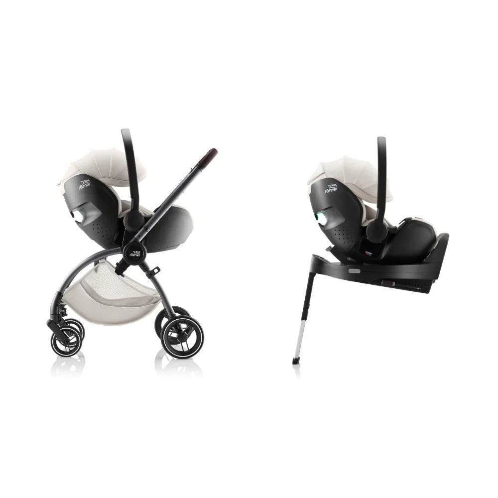 Pack Britax Römer Rio + Baby-Safe Pro Lux Soft Taupe + Base Vario 5Z - Image 2