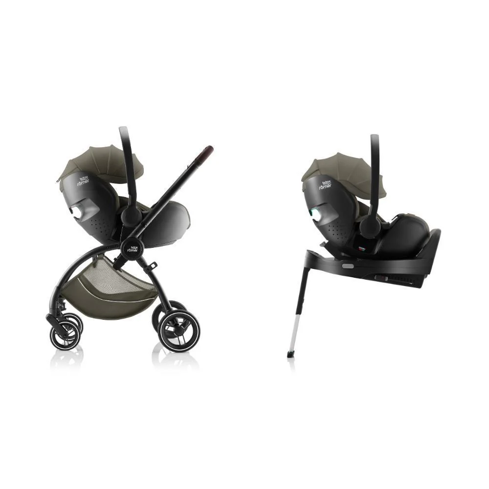 Pack Britax Römer Rio + Baby-Safe Pro Lux Urban Olive + Base Vario 5Z - Image 2