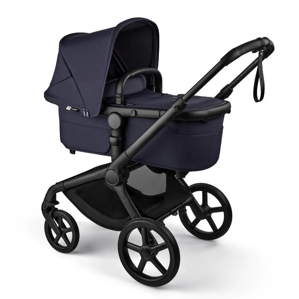 Pack Bugaboo Fox5 Renew Completo  Black/Indigo Blue + Cybex Cloud T Plus Sepia Black 45-87cm + Adaptadores - Image 10
