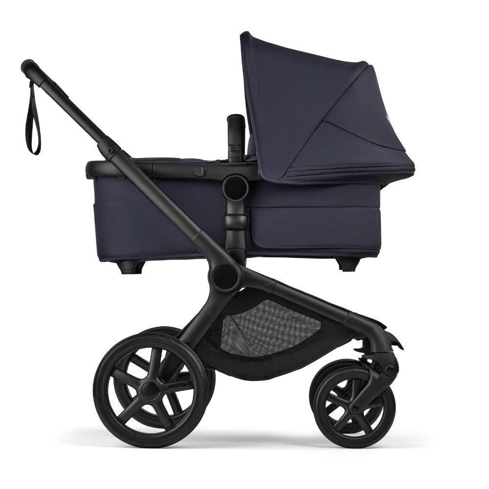 Pack Bugaboo Fox5 Renew Completo  Black/Indigo Blue + Cybex Cloud T Plus Sepia Black 45-87cm + Adaptadores - Image 11