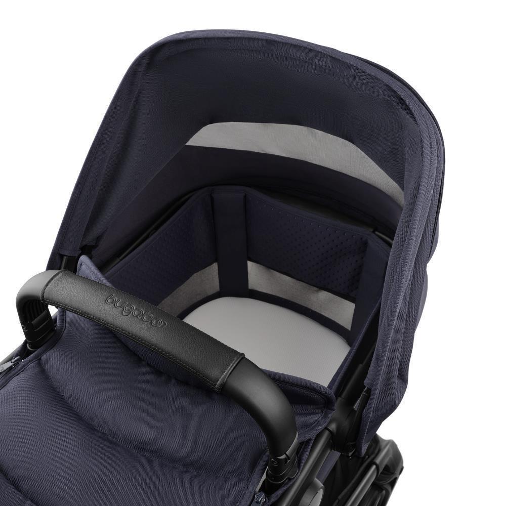 Pack Bugaboo Fox5 Renew Completo  Black/Indigo Blue + Cybex Cloud T Plus Sepia Black 45-87cm + Adaptadores - Image 13