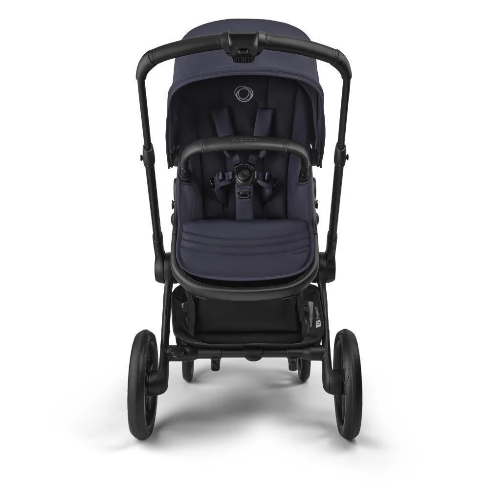 Pack Bugaboo Fox5 Renew Completo  Black/Indigo Blue + Cybex Cloud T Plus Sepia Black 45-87cm + Adaptadores - Image 4