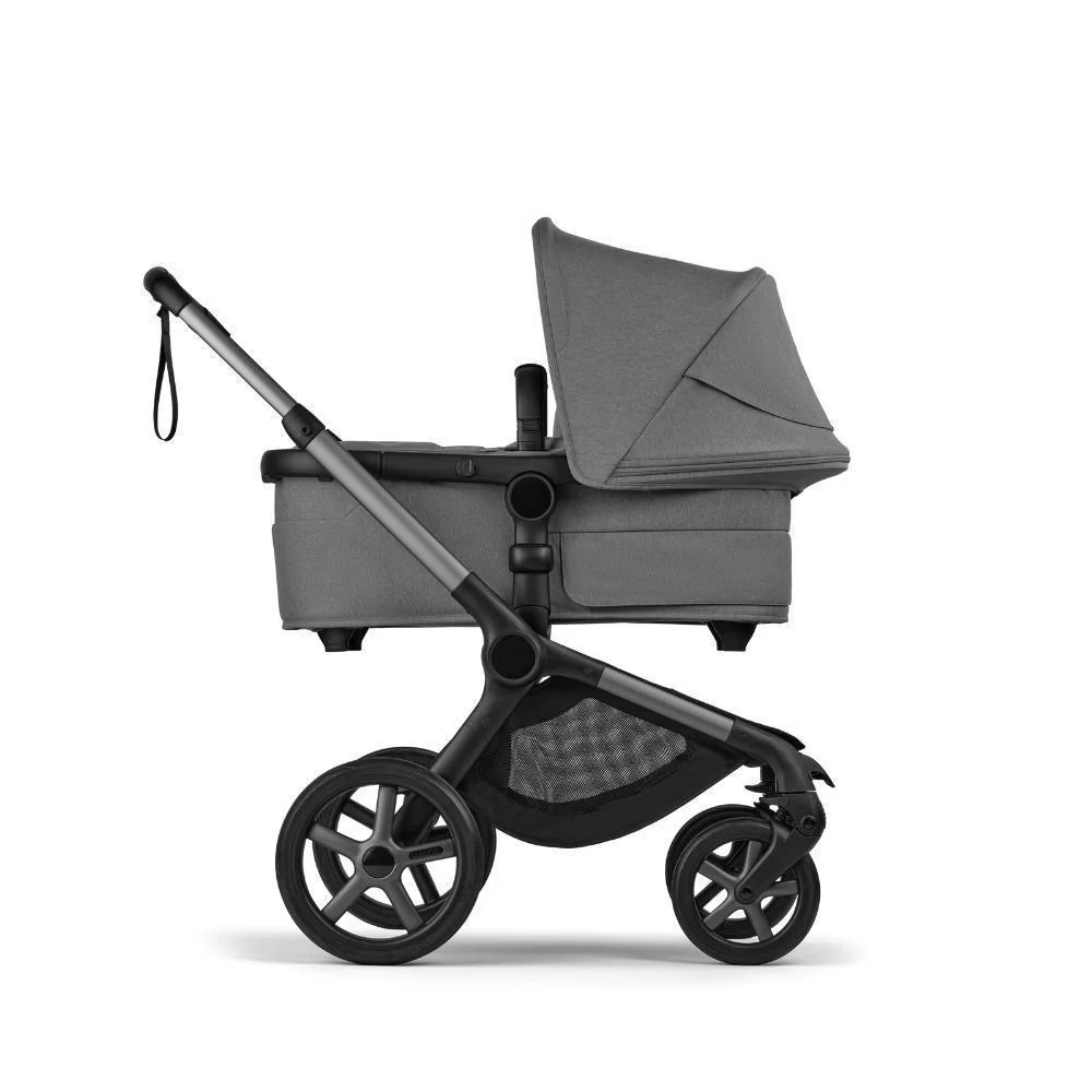 Pack Bugaboo Fox5 Renew Completo Graphite/Moon Grey + Cybex Cloud T Plus Mirage Grey 45-87cm + Adaptadores - Image 8