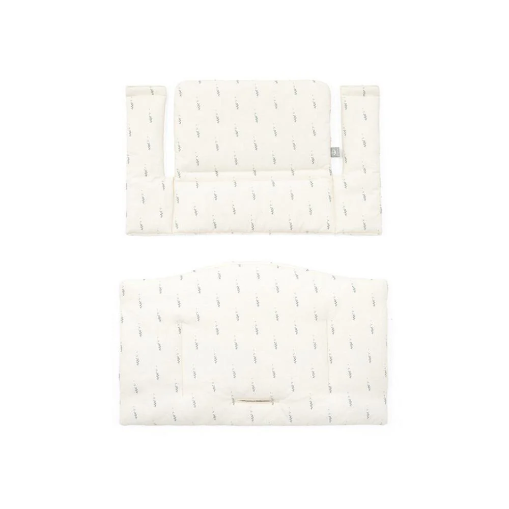 Pack Cadeira da Papa Stokke Tripp Trapp em Madeira Heather Mauve + Almofada Clássica Wheat Cream - Image 4
